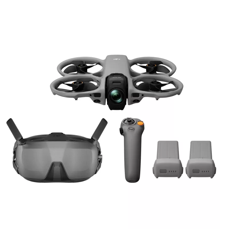 DJI Avata 360 Motion Fly More Combo com Goggles N3 – drone com câmara 360° de 64 MP e 4 rotores