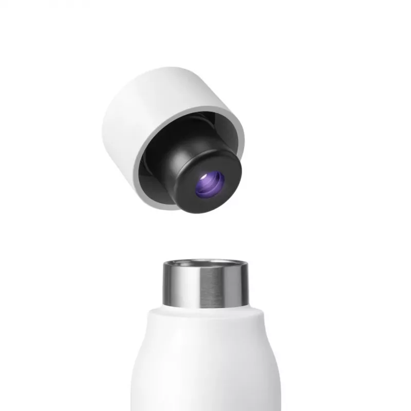 LARQ Bottle PureVis - garrafa autolimpante, luz UV-C 500ml (granite white)