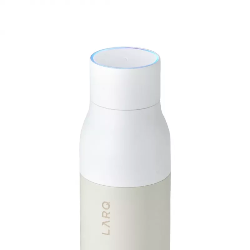 LARQ Bottle PureVis - garrafa autolimpante, luz UV-C 500ml (granite white)