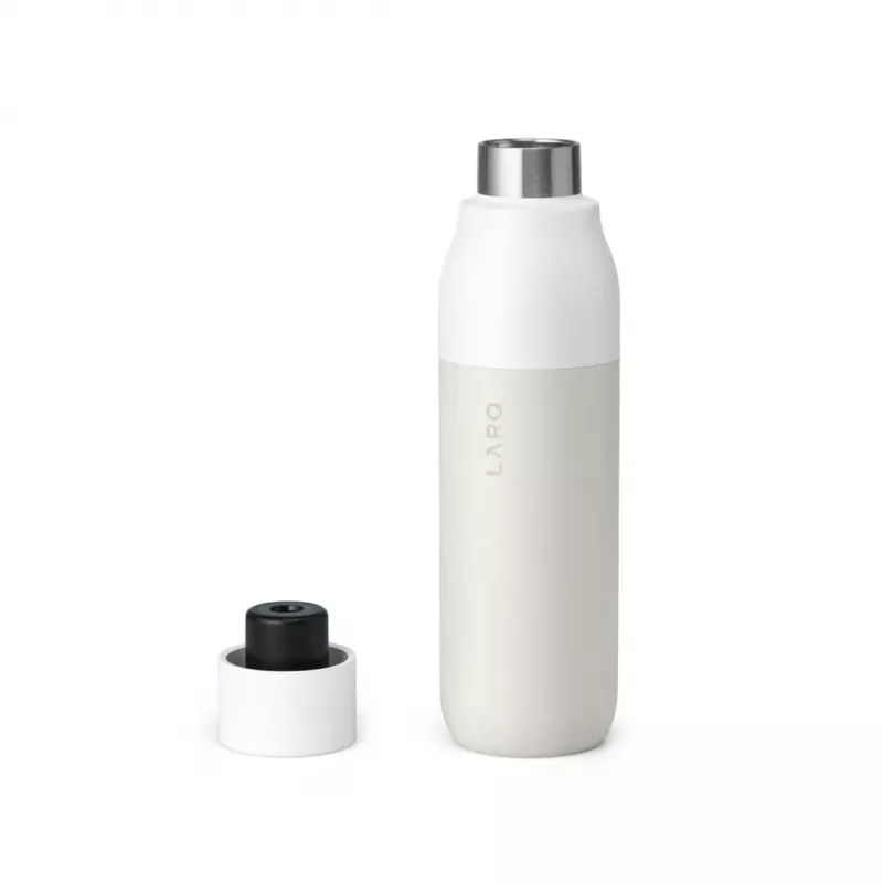 LARQ Bottle PureVis - garrafa autolimpante, luz UV-C 500ml (granite white)