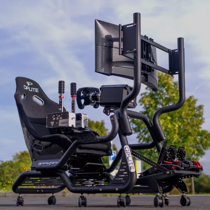 OPLITE Cockpit GTR S8 Infinity preto retalho (entrega por transportadora)