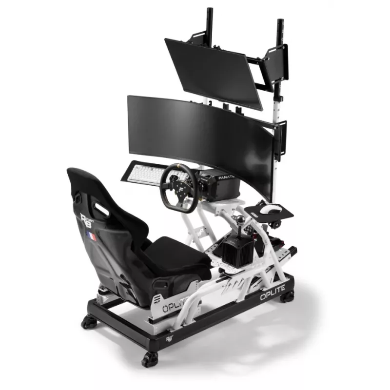 Rodas giratórias com travão Oplite para R8 Cockpit