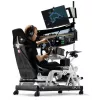 Rodas giratórias com travão Oplite para R8 Cockpit
