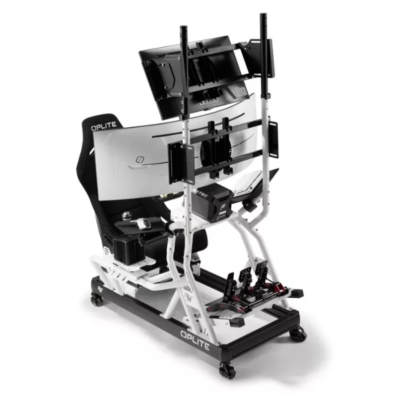 Rodas giratórias com travão Oplite para R8 Cockpit