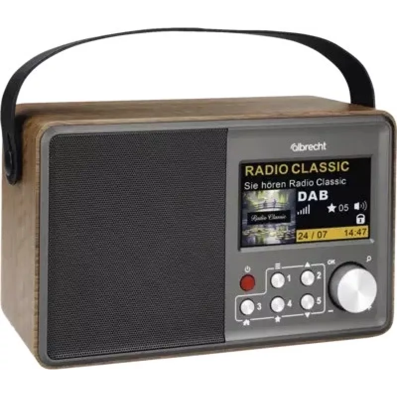 Albrecht DR 862 - o rádio digital fácil de utilizar