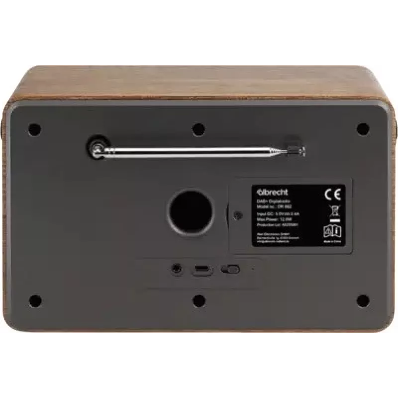 Albrecht DR 862 - o rádio digital fácil de utilizar