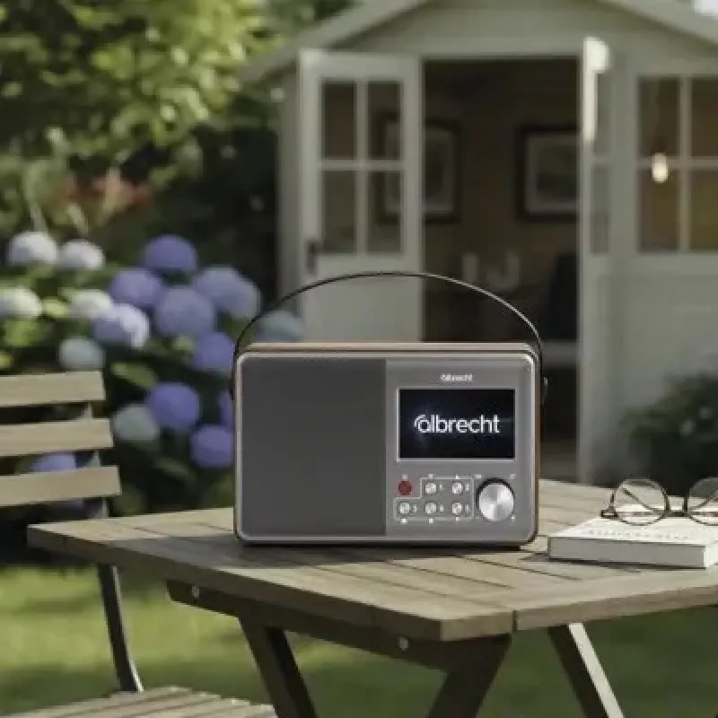 Albrecht DR 862 - o rádio digital fácil de utilizar