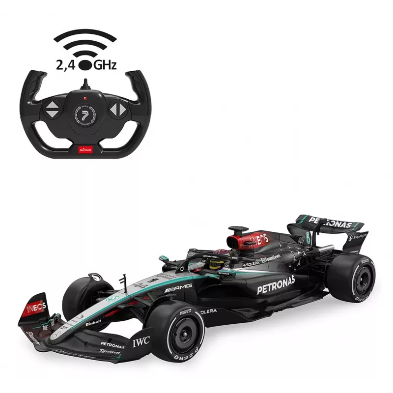 JAMARA Mercedes AMG W15 F1 1 12 Performance preto 2,4 GHz (402250)
