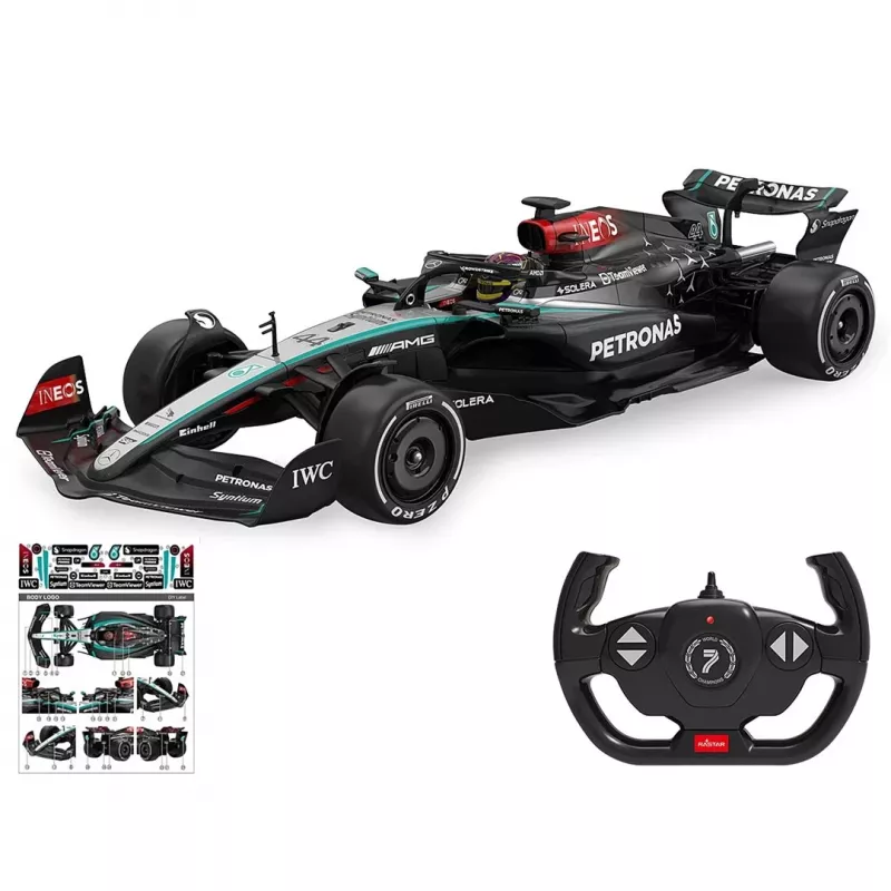 JAMARA Mercedes AMG W15 F1 1 12 Performance preto 2,4 GHz (402250)
