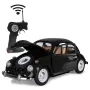 Jamara VW Beetle RC Diecast 1:18 preto 27 MHz – carro RC elétrico telecomandado
