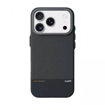 Laut Kev Protect - capa com suporte para iPhone 17 Pro compatível com MagSafe (preto)