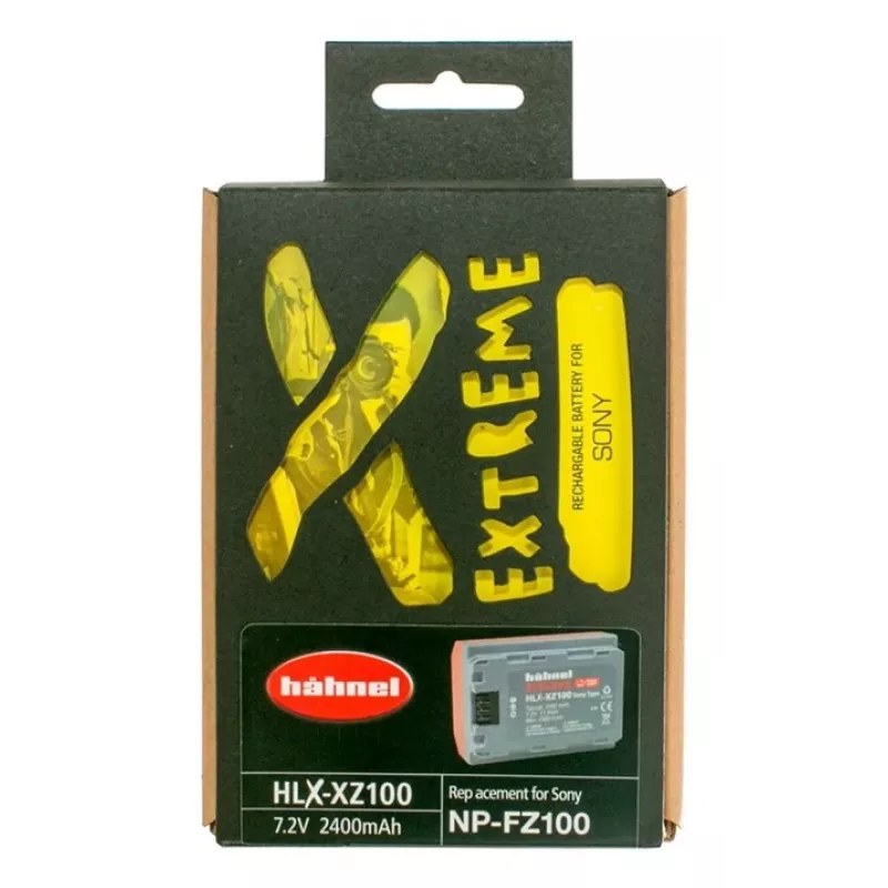 Hahnel bateria de substituição HLX-XZ100 – tipo Sony NP-FZ100 retalho (10001496)