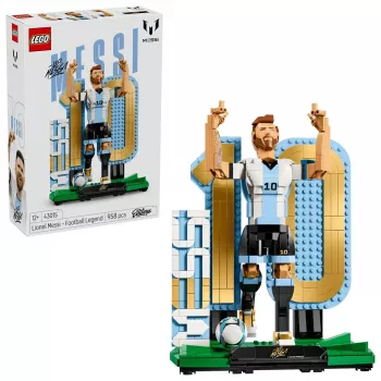 LEGO Editions Sports 43015 Lionel Messi — lenda do futebol