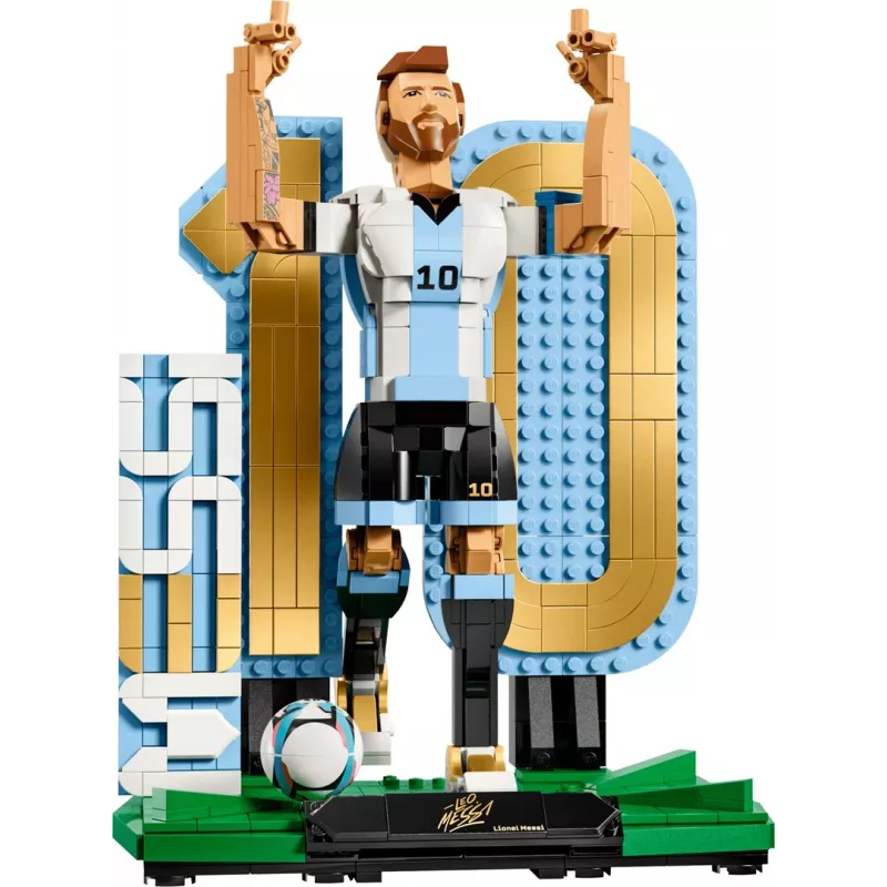LEGO Editions Sports 43015 Lionel Messi — lenda do futebol