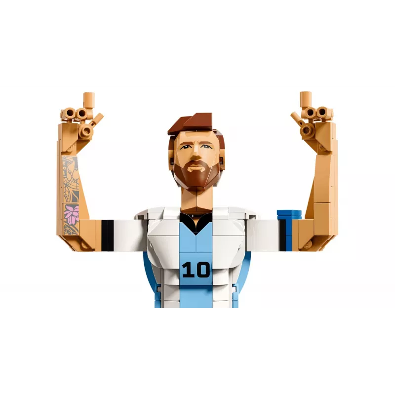 LEGO Editions Sports 43015 Lionel Messi — lenda do futebol