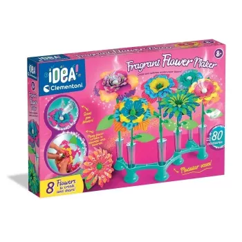 Conjunto Clementoni - Art Ideas: laboratório de flores