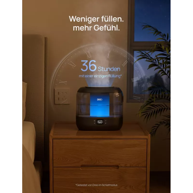 Dreo - humidificador 420S 4L, 36h, 420 - Smart