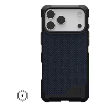 UAG Metropolis LT MagSafe - capa para iPhone 17 Pro Max compatível com MagSafe (Kevlar Mallard)