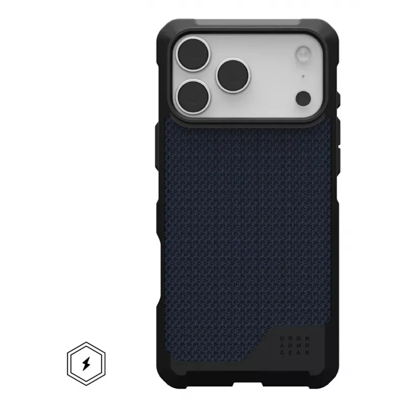UAG Metropolis LT MagSafe - capa para iPhone 17 Pro Max compatível com MagSafe (Kevlar Mallard)