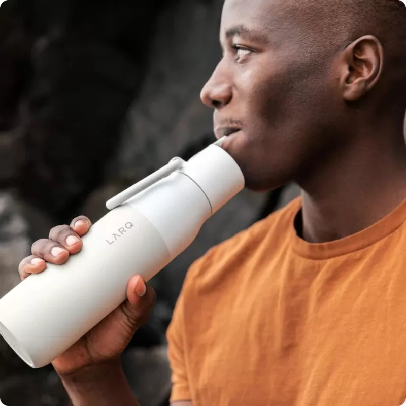 LARQ Bottle Filtered - garrafa filtrante 740ml (granite white)