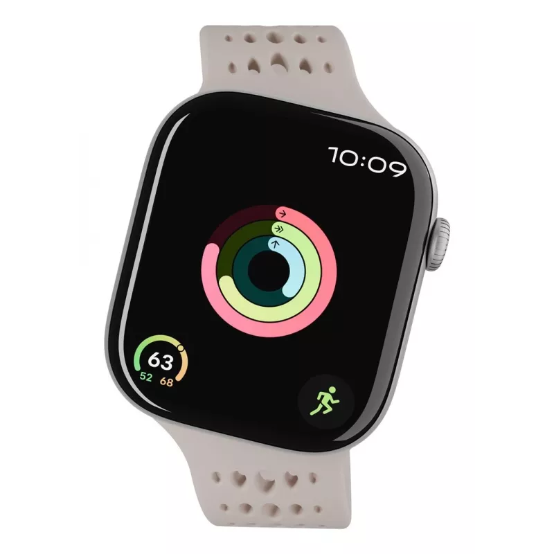 Decoded Silicone Ares O Band – pulseira de silicone para Apple Watch 40/42 mm (clay)