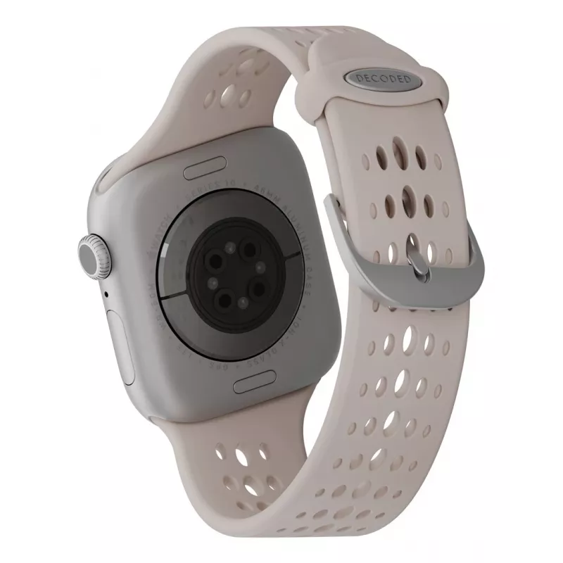Decoded Silicone Ares O Band – pulseira de silicone para Apple Watch 40/42 mm (clay)