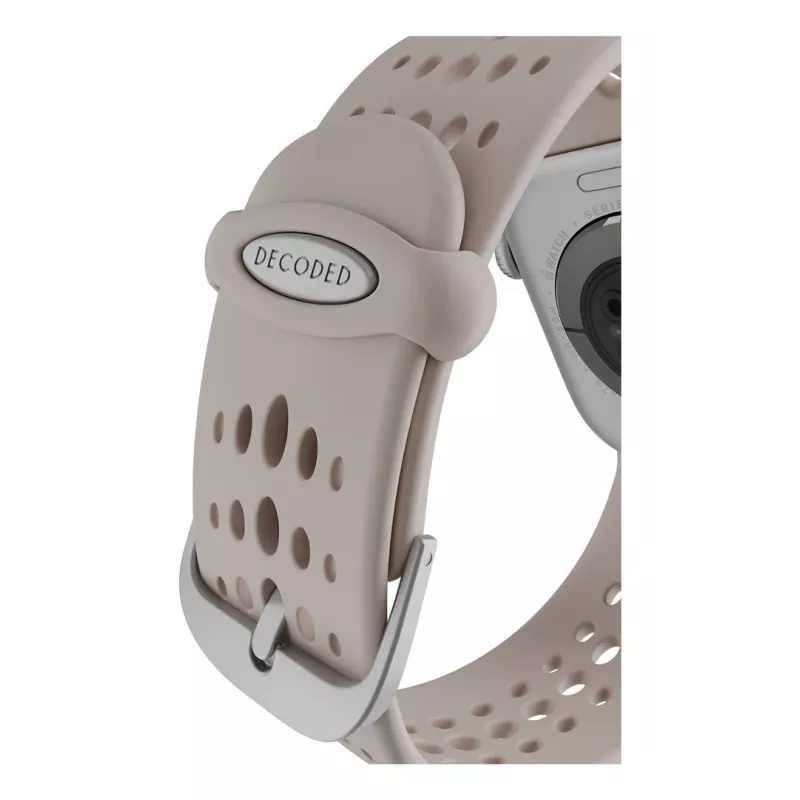 Decoded Silicone Ares O Band – pulseira de silicone para Apple Watch 40/42 mm (clay)