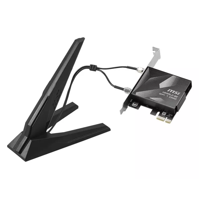 Placa de rede Herald BE9400 WiFi 7 PCIe