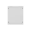 Armário Rack de parede 19 polegadas 12HE 540x350 cinzento porta de vidro (embalagem plana)