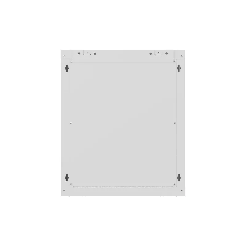Armário Rack de parede 19 polegadas 12HE 540x350 cinzento porta de vidro (embalagem plana)