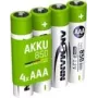 Ansmann 1x4 pilha recarregável NiMH Micro AAA Type 850 800 mAh maxE - pilha - Micro (AAA) (1311-0024)