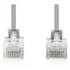 Cabo de rede CAT 6 U-UTP fino, 0,3 m, cinzento