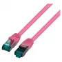Cabo de rede EFB-Elektronik RJ45 Cat.6A S/FTP LSZH magenta 7,5m Fabricante: EFB Elektronik (MK6001.7,5MA)