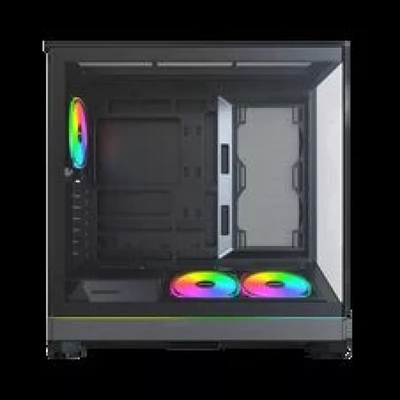 Caixa de PC Montech Sky 3, Midi-Tower, ATX, ARGB, vidro temperado – preto