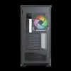 Caixa de PC Montech Sky 3, Midi-Tower, ATX, ARGB, vidro temperado – preto