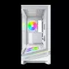 Caixa de PC Montech Sky 3, Midi-Tower, ATX, ARGB, vidro temperado – branco