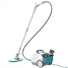 Black & Decker BHSMP2314-QS Limpador a vapor Limpador a vapor cilíndrico 1,2 L 2300 W azul, branco