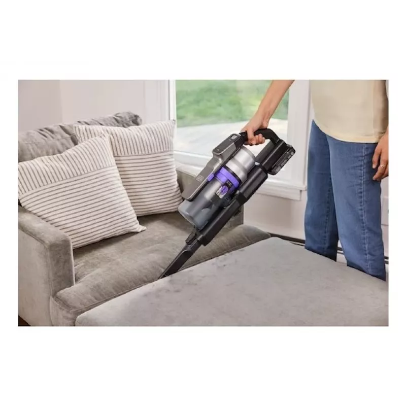Aspirador vertical sem saco Black & Decker BSV520BRP-QW com escova elétrica a bateria 0,65 L 2 Ah