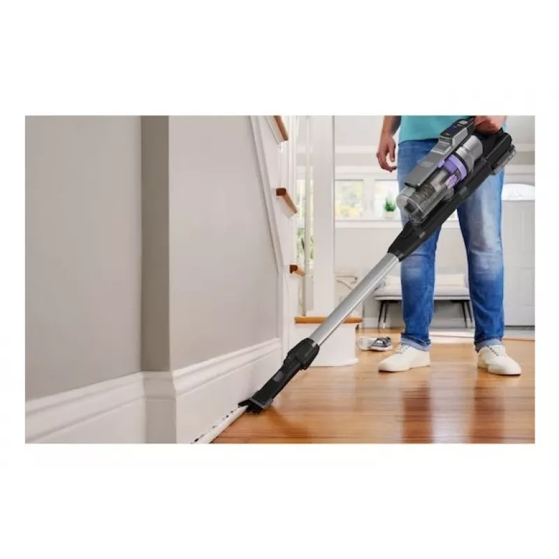 Aspirador vertical sem saco Black & Decker BSV520BRP-QW com escova elétrica a bateria 0,65 L 2 Ah