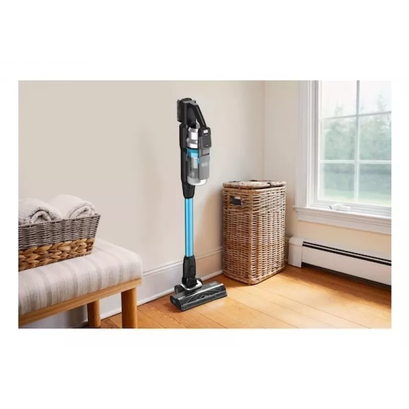Aspirador vertical sem saco Black & Decker BSV520BRB-QW com escova elétrica a bateria 0,65 L azul 2 Ah