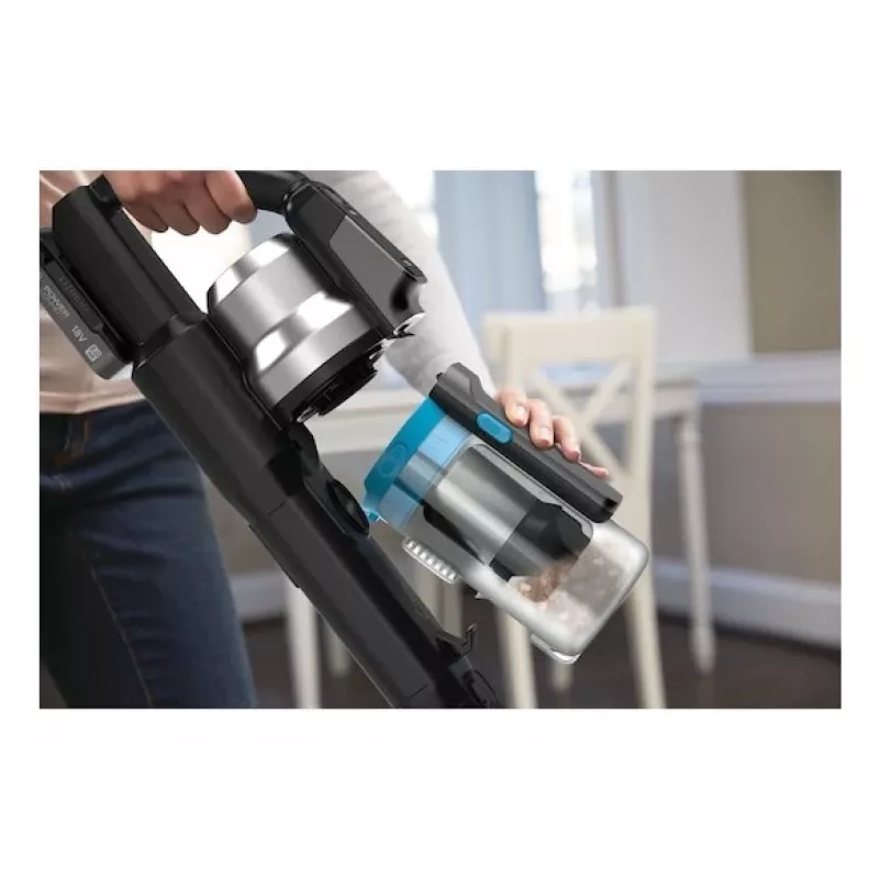 Aspirador vertical sem saco Black & Decker BSV520BRB-QW com escova elétrica a bateria 0,65 L azul 2 Ah