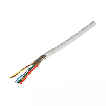 Cabo de patch EFB Cat.5e SUTP 4x2x0,16, cinzento RAL7035, 100 metros