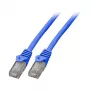 Cabo de patch EFB RJ45 Cat.5e U/UTP LSZH CCA AWG24/7 azul 30m