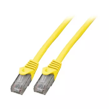 EFB Elektronik K8110GE.7,5 Cabo de patch Cat5e U/UTP LSZH, RJ-45, 7,5 m, amarelo