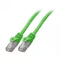 Cabo de patch EFB RJ45 Cat.5e U/UTP LSZH CCA AWG24/7 verde 20m