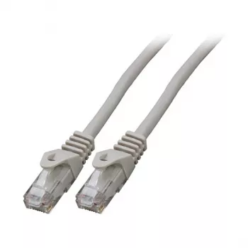 Cabo de patch EFB RJ45 Cat.5e U/UTP LSZH CCA AWG24/7 cinzento 10m