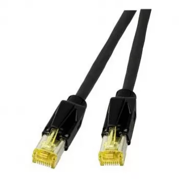 Cabo de patch EFB RJ45 Cat.6A S/FTP LSZH Draka UC900 TM31 preto 50m