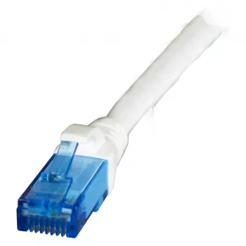 Cabo patch RJ45 EFB Cat.6A U/UTP LSZH Premium 500MHz branco 0,25m