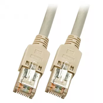Cabo patch RJ45 EFB Cat.5e F/UTP LSZH Draka UC300 TM11 cinzento 0,25m