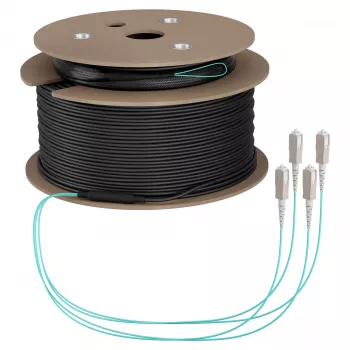 Cabo trunk EFB U-DQ(ZN)BH OM3 4G (1x4) SC-SC 200m Dca LSZH